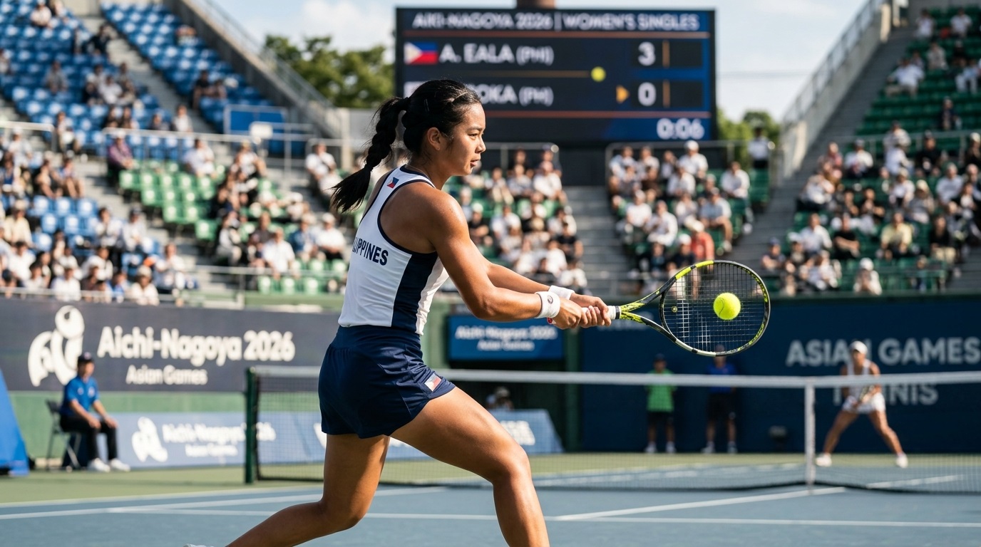 Alexandra Eala Asian Games 2026, 1 Quest for Gold