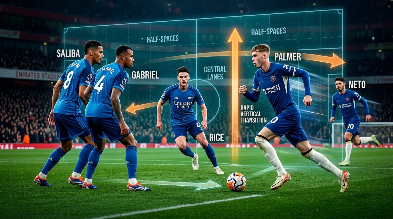 Arsenal defense vs Chelsea attack 5 tactical keys 2026