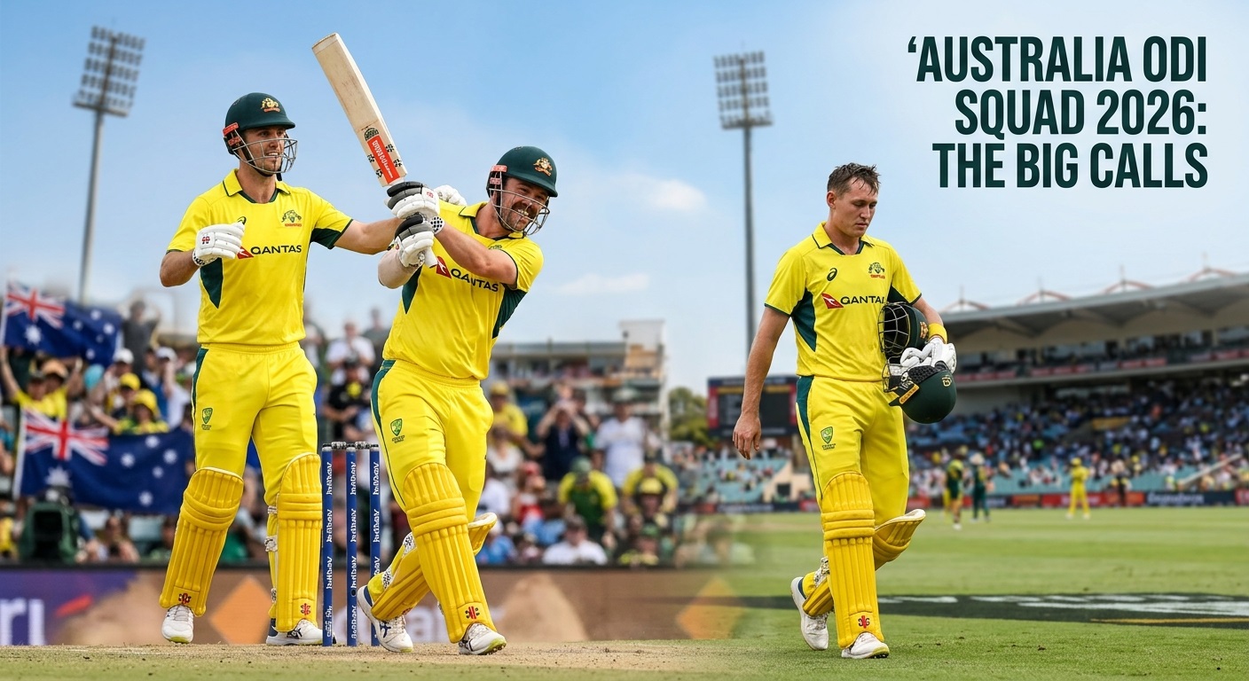 Australia ODI Squad 2026, 17 Players Named as Labuschagne Dropped