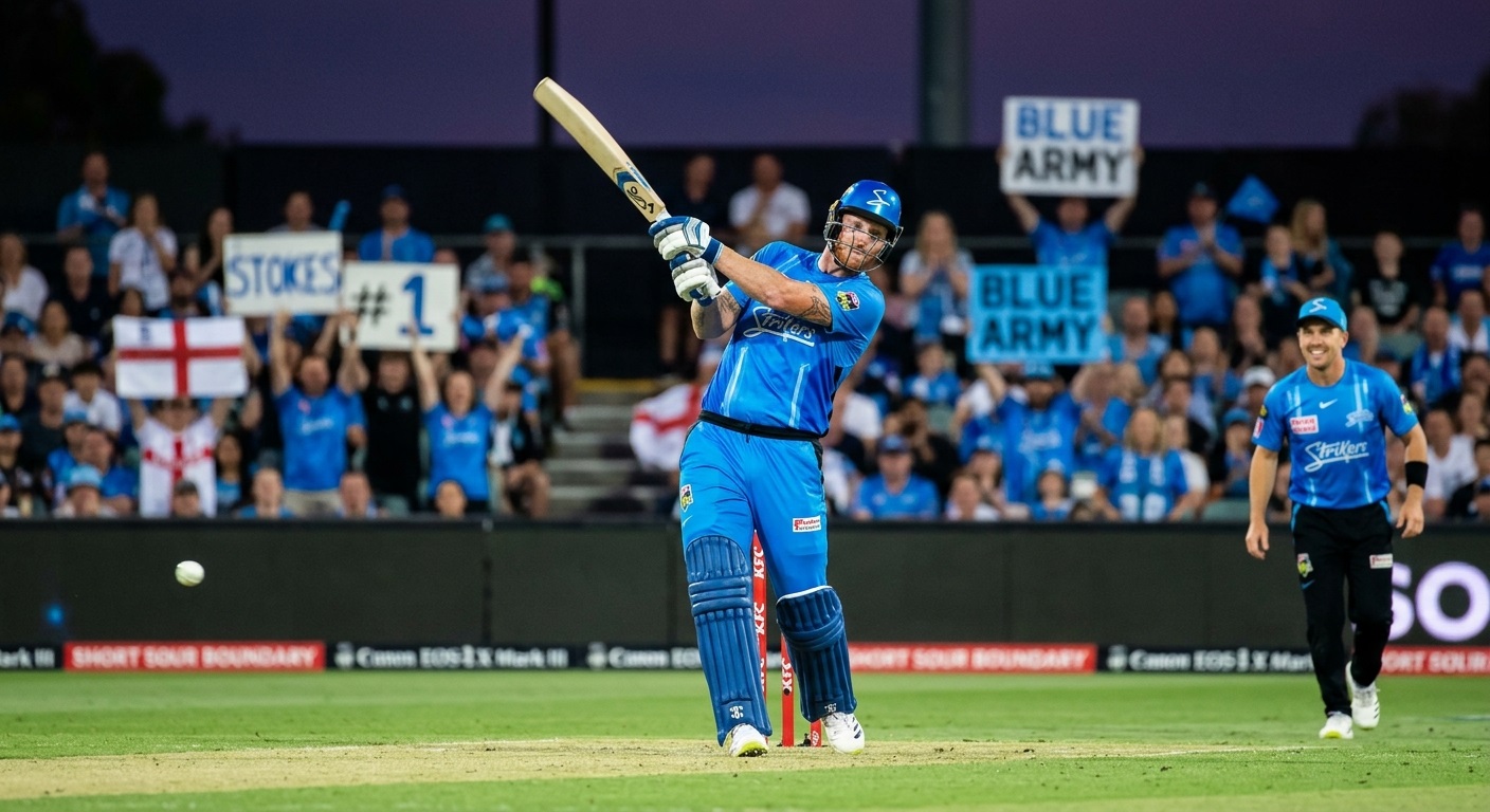 Ben Stokes Adelaide Strikers Opening Role 2026