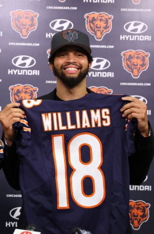 Caleb Williams entering his third year in Chicago.