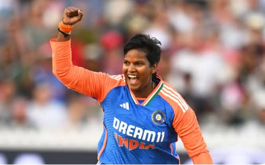 Deepti Sharma led India's bowling attack with match-winning figures of 3/26.