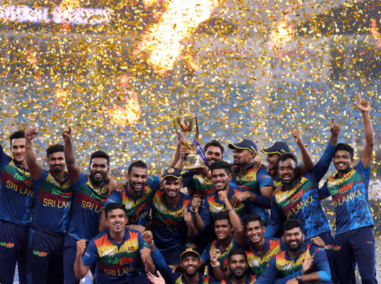 Defending Champions Celebrating Gold Medal Victory.