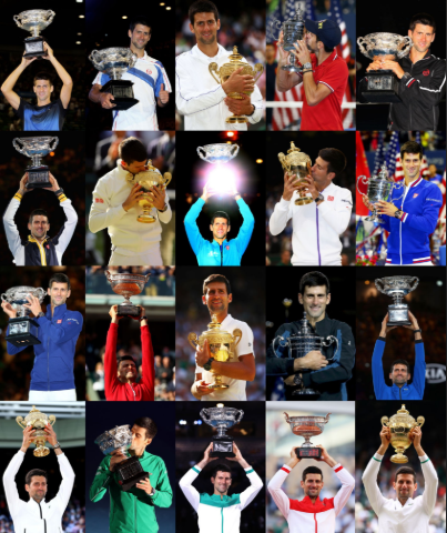 Djokovic holds an unparalleled record of 24 Grand Slam titles.