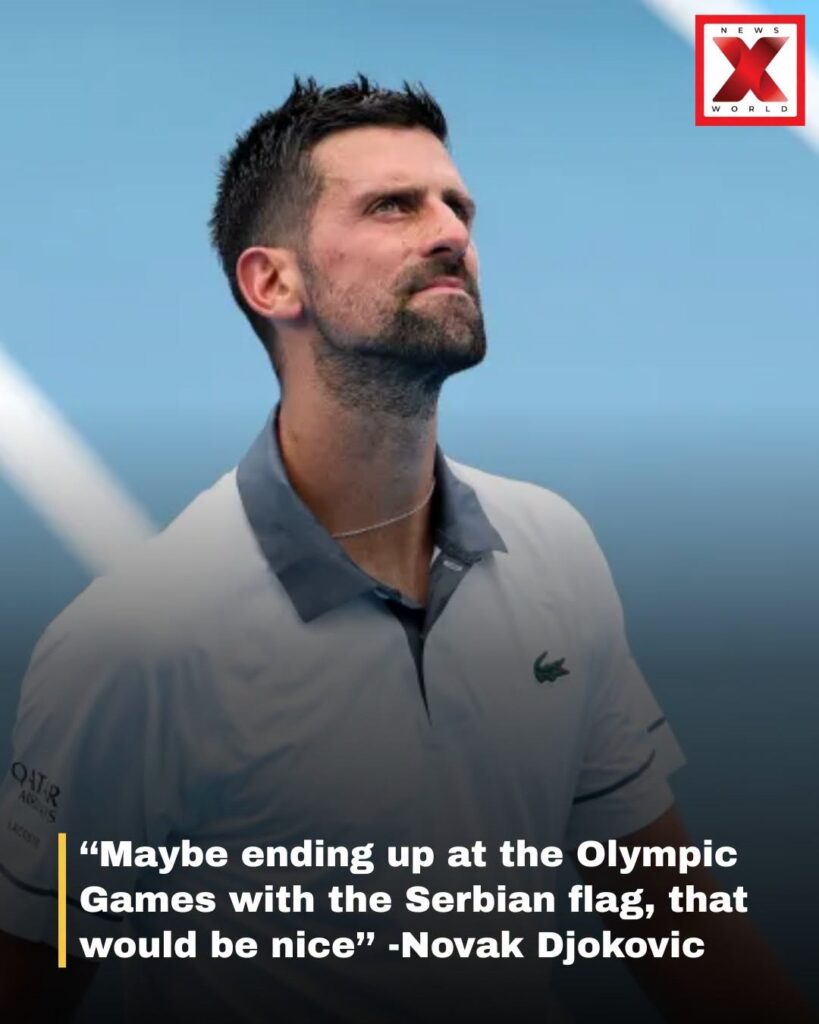 Djokovic remains focused on competing through the 2028 Los Angeles Olympics.