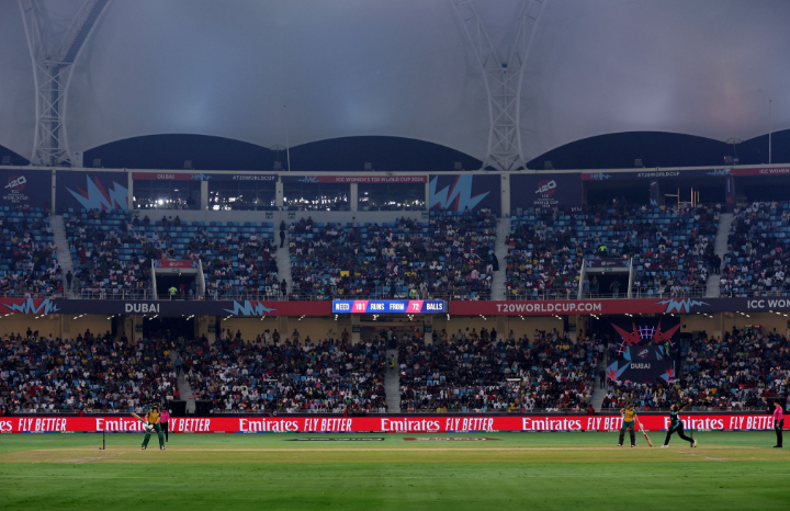 Dubai International Cricket Stadium hosted the historic T20 Asia Cup match.
