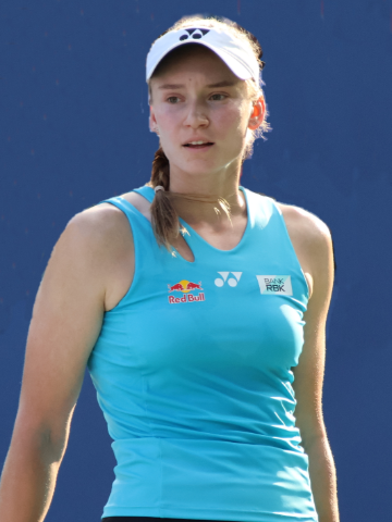 Elena Rybakina lurking in the WTA ranking chase.