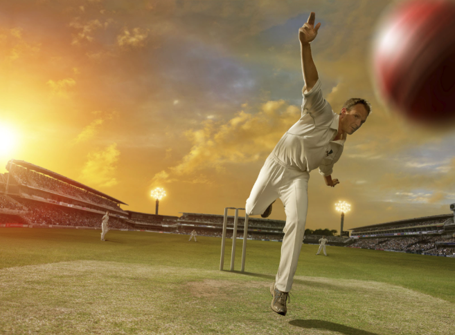 High-velocity fast bowling places severe mechanical strain on the core and lower back.