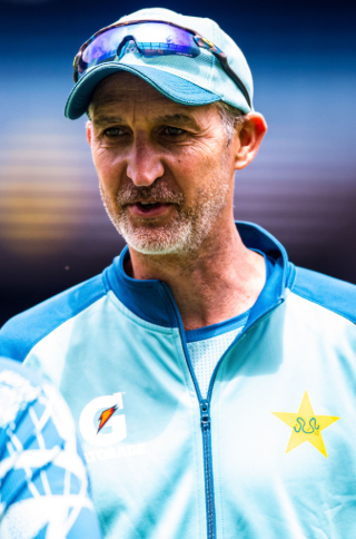 Jason Gillespie served as Pakistan's Test head coach in 2024.