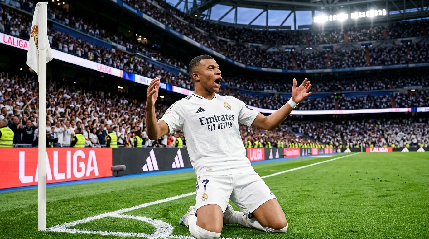 Kylian Mbappe Real Madrid vs Rayo Vallecano 4-1 Analysis
