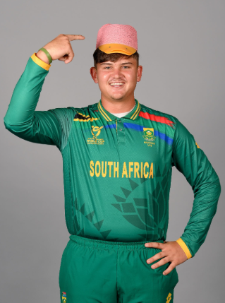 Lhuan-dre Pretorius scored a 52-ball century against Namibia.