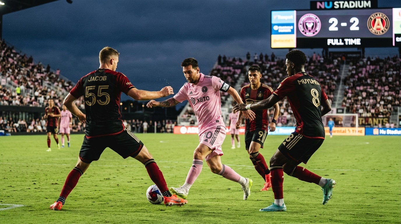 Lionel Messi Inter Miami vs Atlanta United 2026, 2-2 Draw