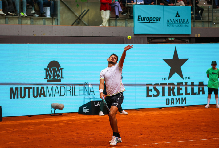 Mariano Navone executed a tactical gameplan against Djokovic