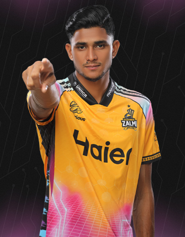 Nahid Rana in action for Bangladesh prior to his side strain injury.