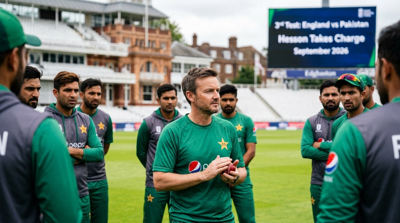 Pakistan Cricket Team Shakeup Hesson Tackles Chaos