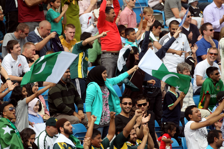 Passionate Pakistani football supporters ready to back the national team on the international stage.