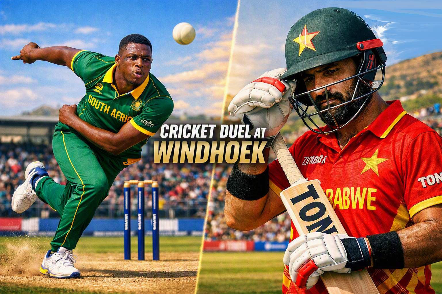 Pretorius Simelane T20I tri-series final 2 stars out