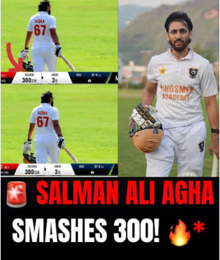 Salman Ali Agha reaches a historic milestone in Abbottabad