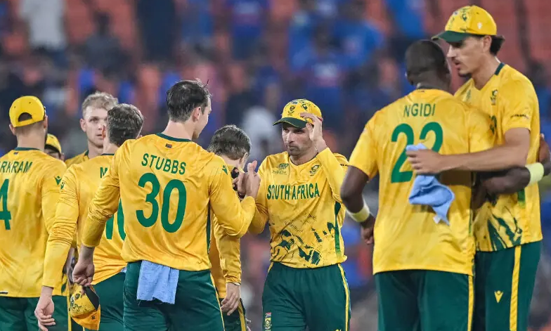 South Africa team gearing up for the finals.