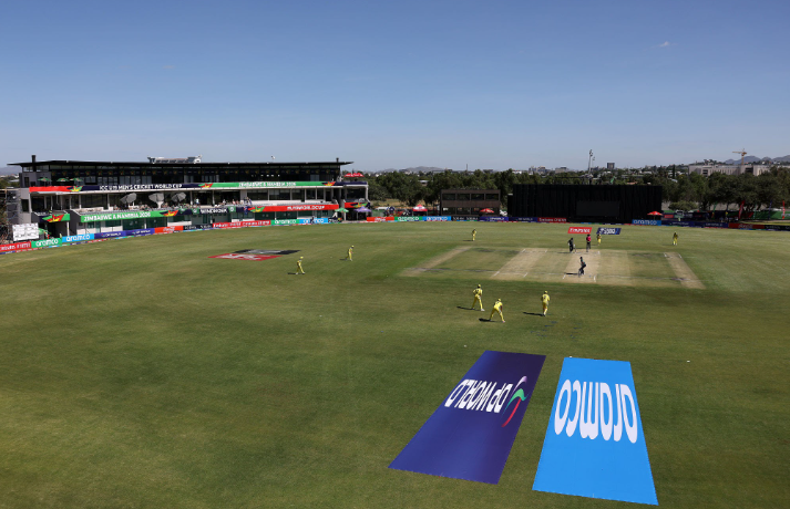 The Namibia Cricket Ground hosted a 385-run T20 spectacle.