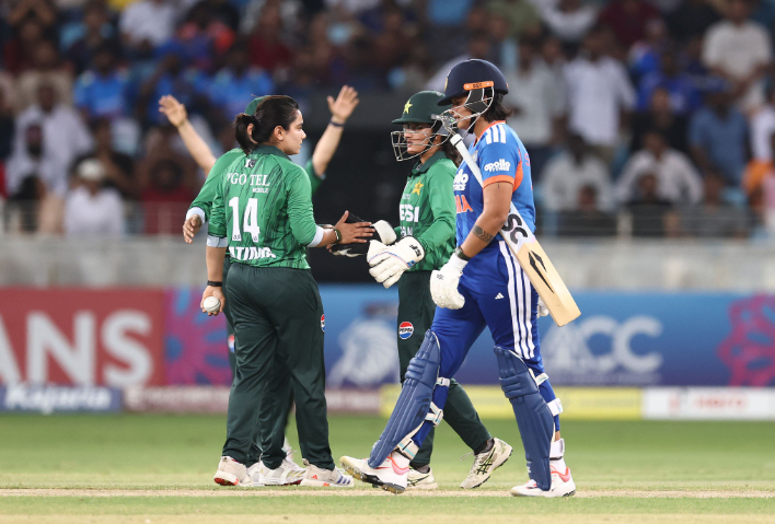 The victory significantly boosts India's net run rate in the tournament standings.