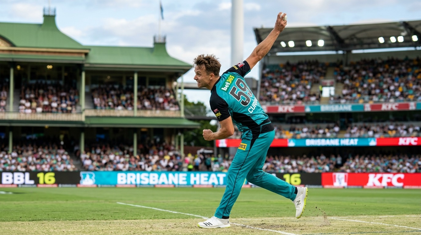 Tom Curran Brisbane Heat BBL 2026-27 Sign 1 Elite All-Rounder
