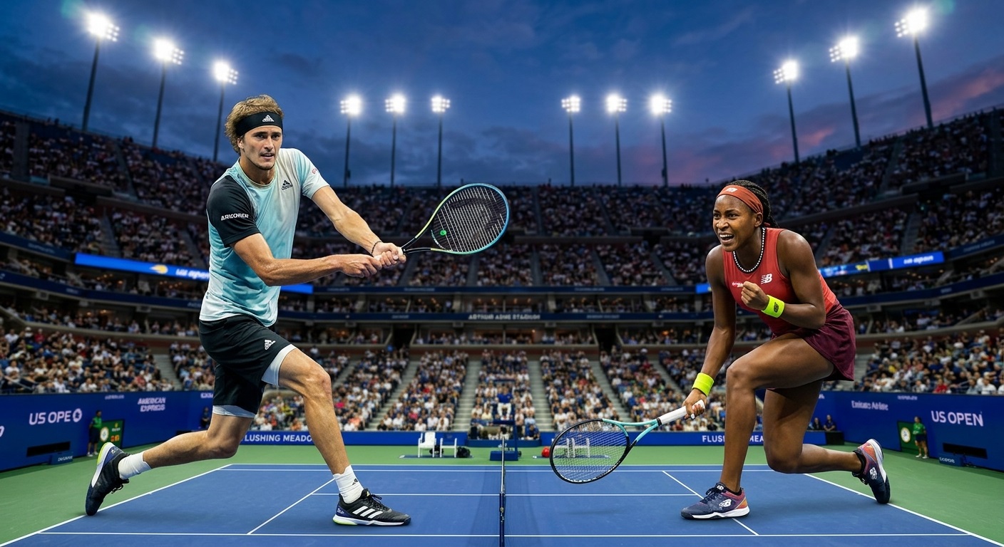 US Open Fourth Round 2026 Zverev & Gauff Surge as Top Seeds Fall
