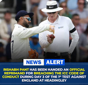 Umpire authority remains central to ICC Code of Conduct enforcement.